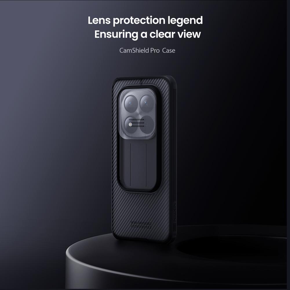 Для Xiaomi Redmi Note 15 Pro Plus 5G Чехол Nillkin Чехол CamShield Pro Ультратонкий Жесткий ПК Слайдер Защитная Крышка Камеры Защита Линзы Чехлы