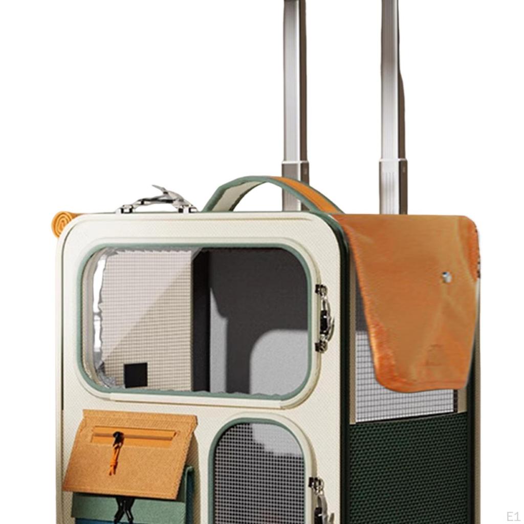 Переноска для кошек Дорожная складная транспортная коробка-тележка Рюкзак-сумка для маленьких собак Больших