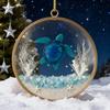 Christmas Decoration Ocean Series Acrylic Ornaments Xmas Hanging Decor with Ocean Themes Festive Gift for Home And Tree Display