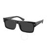 Prada Polarized Black Browline Мужские солнцезащитные очки PR a10S 16k08g 59