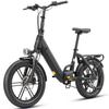 MAXTRON Ilex Складной электрический велосипед на толстых колесах 20-дюймовый 7-скоростной Гидравлические дисковые тормоза