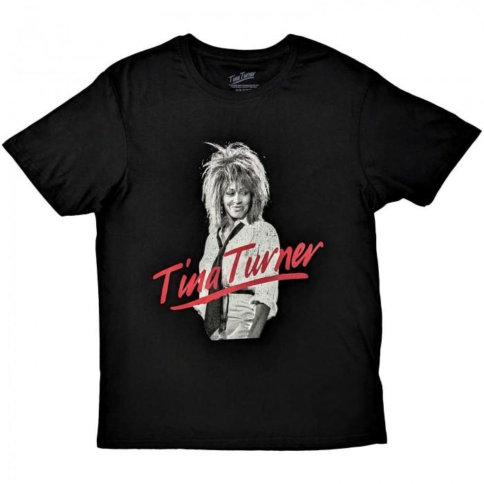 Хлопковая футболка унисекс с логотипом для взрослых Tina Turner
