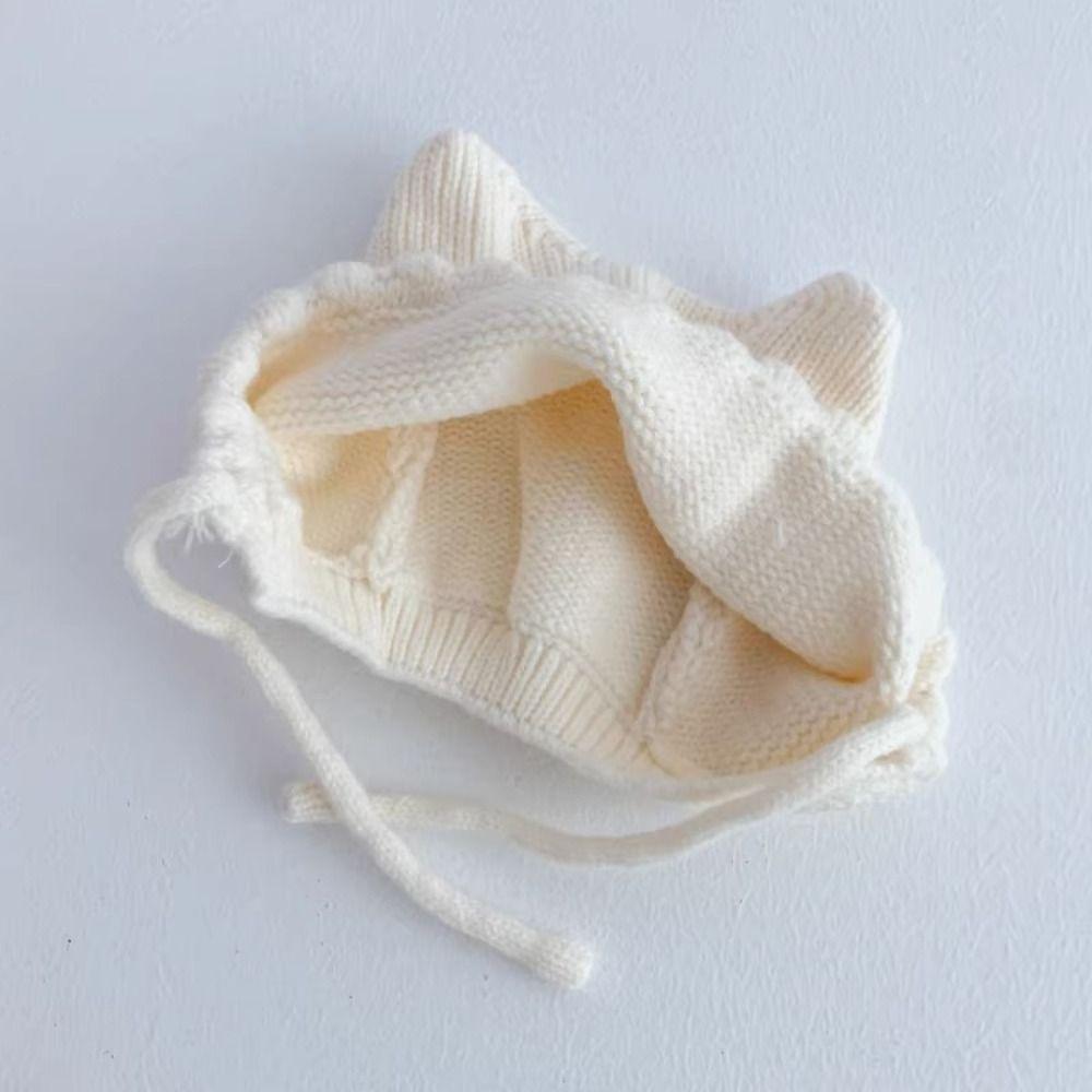 Милая шапка для защиты ушей Осень Зима Шапка-ушанка Модная шапка-боннет