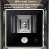 3-дюймовый ЖК-дисплей HD цифровая дверная камера глазок дверной звонок открытый электрический дверной звонок 120 градусов литиевая батарея глазок для просмотра видео