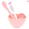 4Pcs Facial Brush Mask Bowl Spoon Set Mask Brush Bar Diy Beauty Tool Mixing Tool