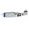 Platz 1/144 U.S. Army P-47D Thunderbolt Bubbletop (Set of 2) Plastic Model NEW