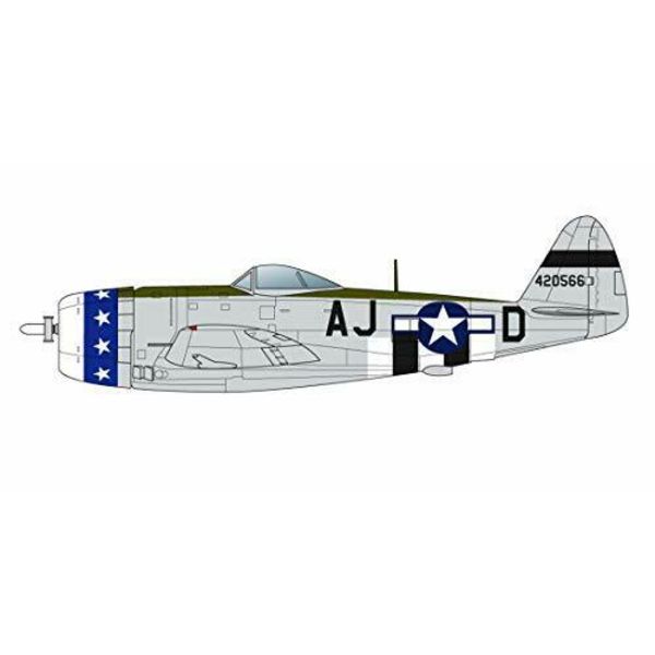 Platz 1/144 U.S. Army P-47D Thunderbolt Bubbletop (Set of 2) Plastic Model NEW