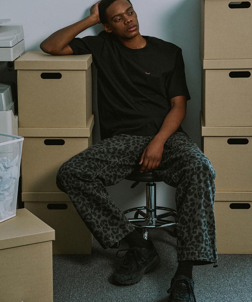 MAYOL Pocket Cargo Pants_Leopard