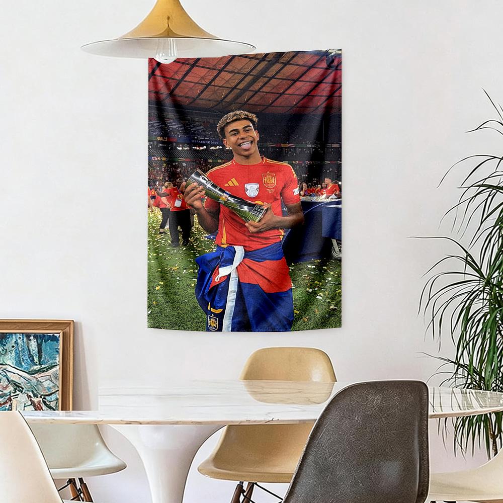 Cool Boy Yamal Wall Decor Tapestry Art For Pet Memorial Birthdaywedding Party Backdrop Family Gift