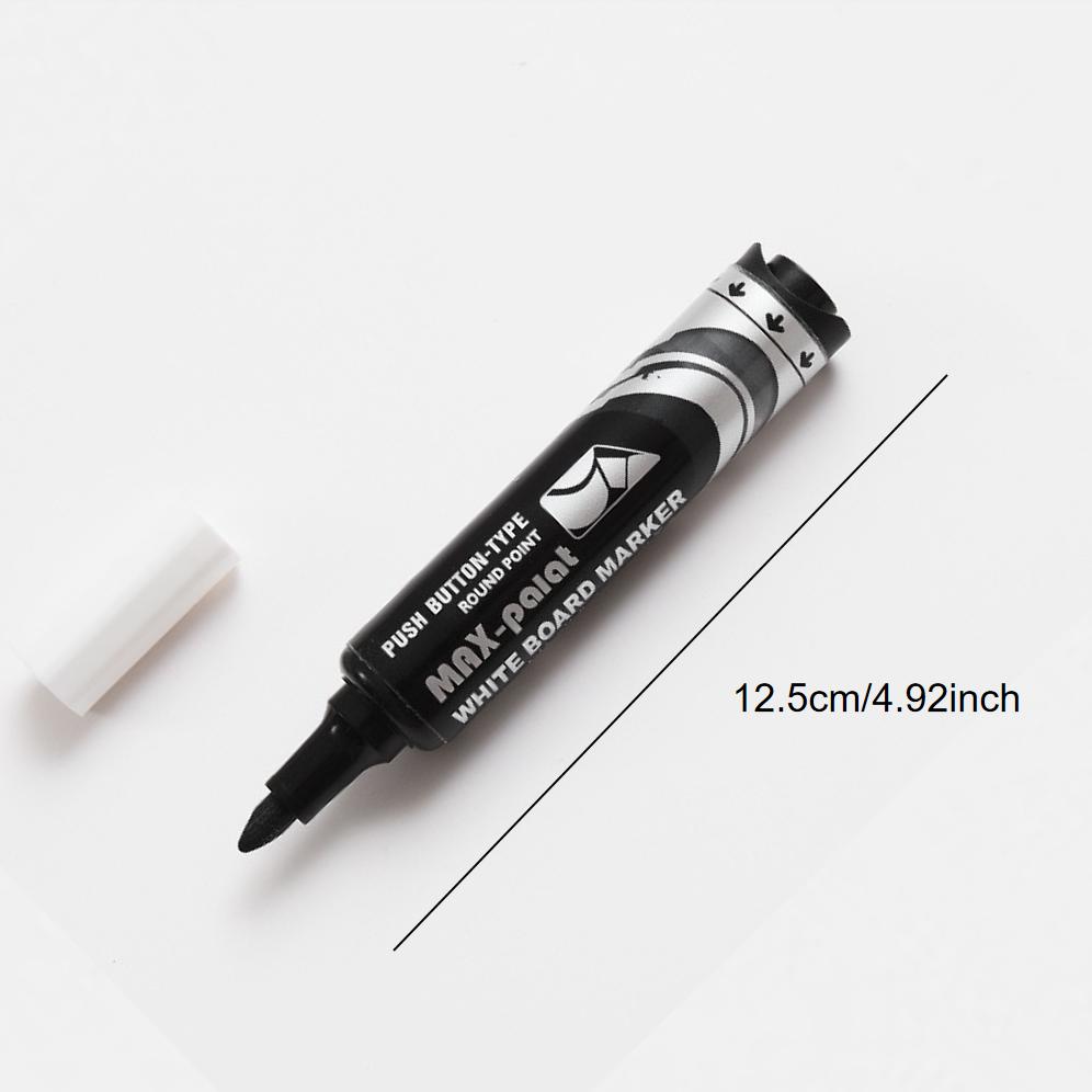 4/16pcs Liquid ink,Push Button-Type Marker Pen Set,For Whiteboard Graffiti