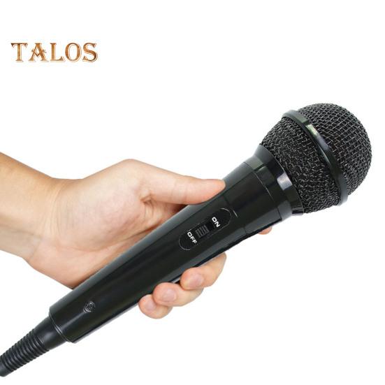 Wired Dynamic Microphone Plug-Play Universal Cardioid Dynamic Vocal Mic with Long Cable Karaoke Singing Machine Accessories