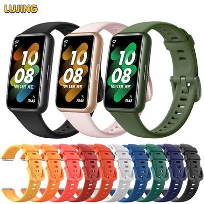 Силиконовый ремешок для часов для Huawei Band 7, аксессуары, силиконовый умный сменный ремешок для часов, браслет Correa для Huawei Band 7