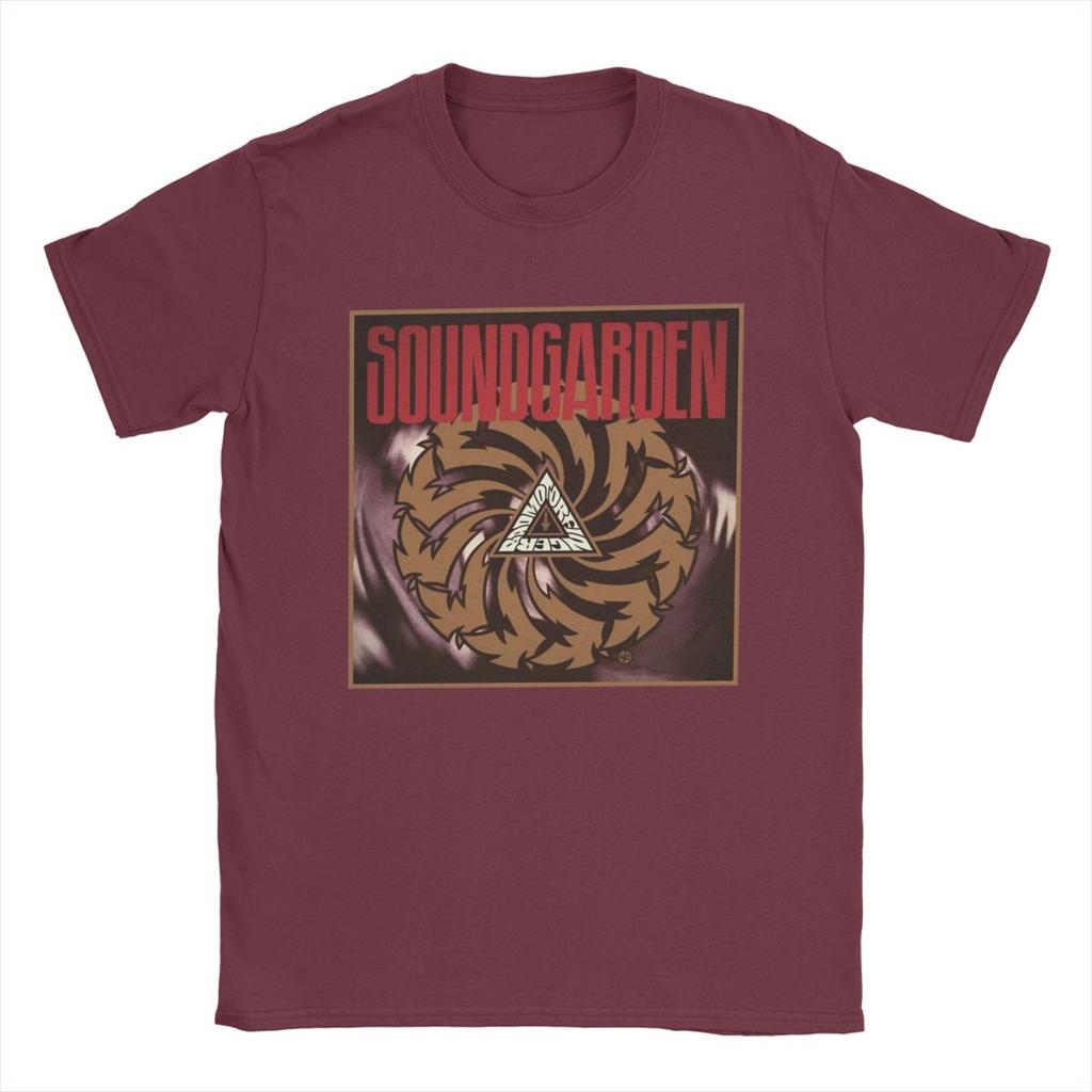 Футболка группы Soundgarden для мужчин, хлопковая, забавная, с круглым вырезом, с коротким рукавом, одежда, идея для подарка