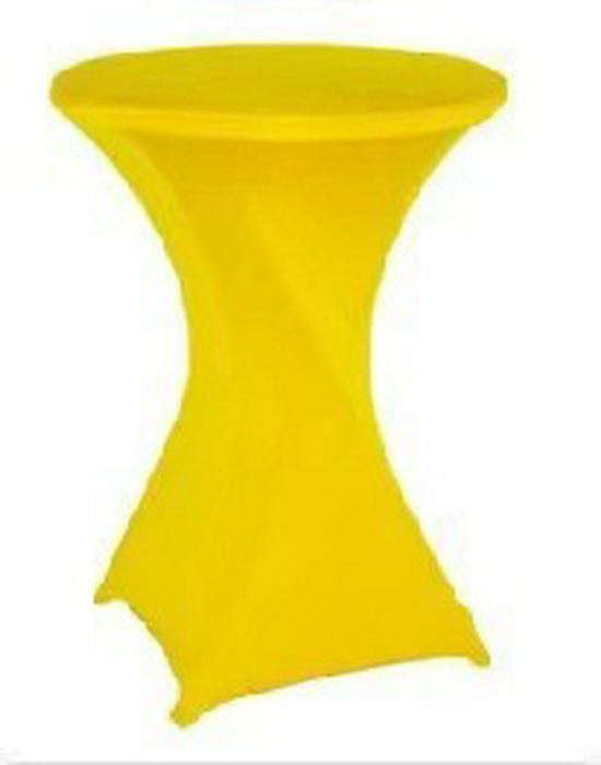 Стрейч Чехол для Коктейльного Стола, Высокая Круглая Скатерть для Барного Стола, Чехол для Банкетного Стола