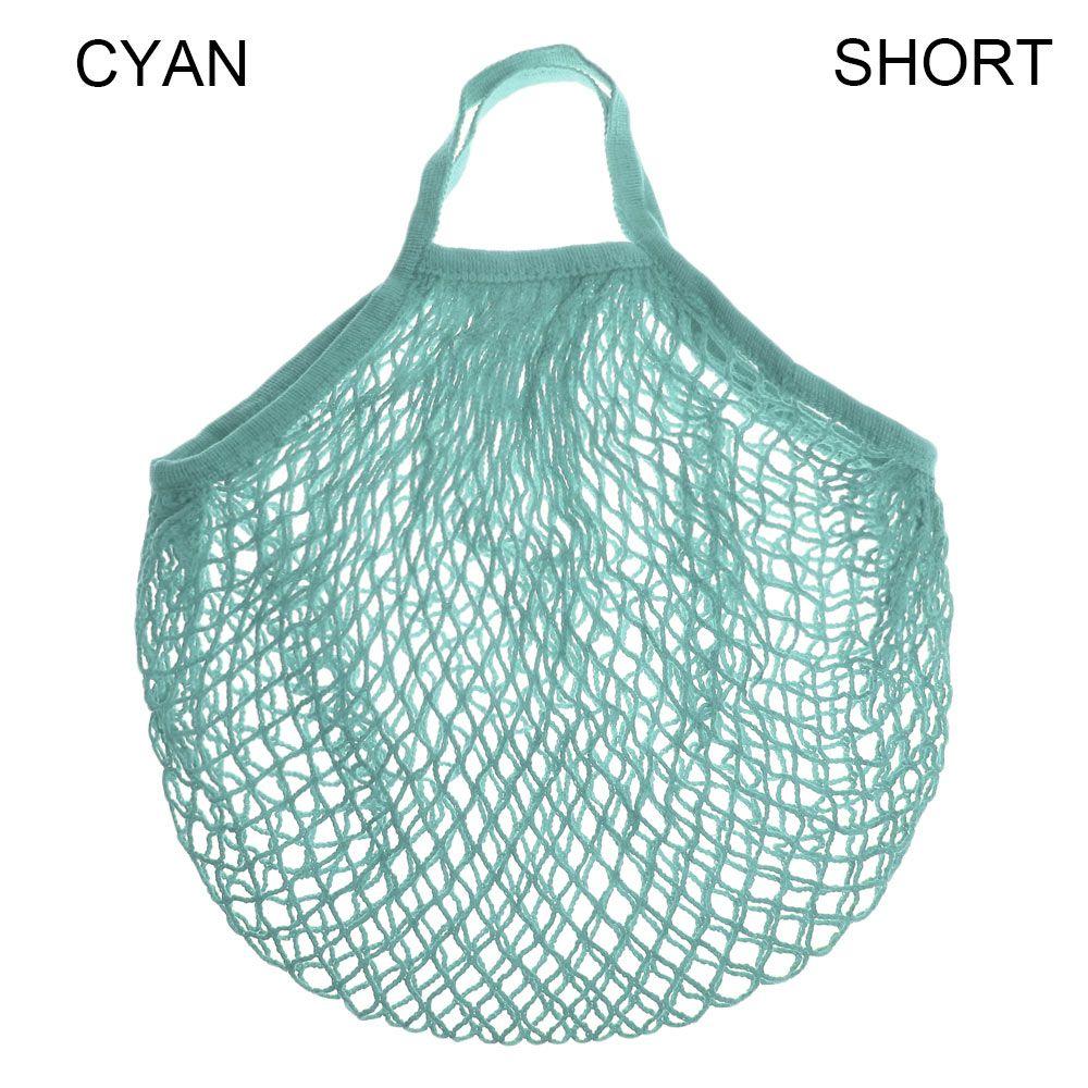 Cotton Reusable Shopping String Fishnet Mesh Bag Net Turtle Bags Woven Net Tote Storage Handbag Tote