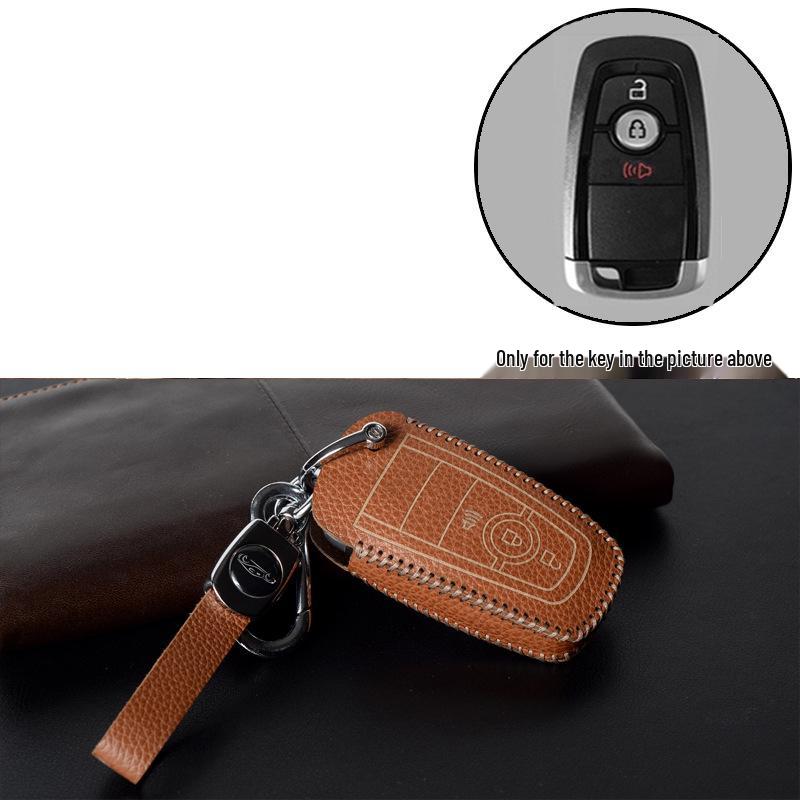 Чехол для ключа Ford: Совместим с моделями Mondeo, Focus, Edge, Explorer, Taurus и F150
