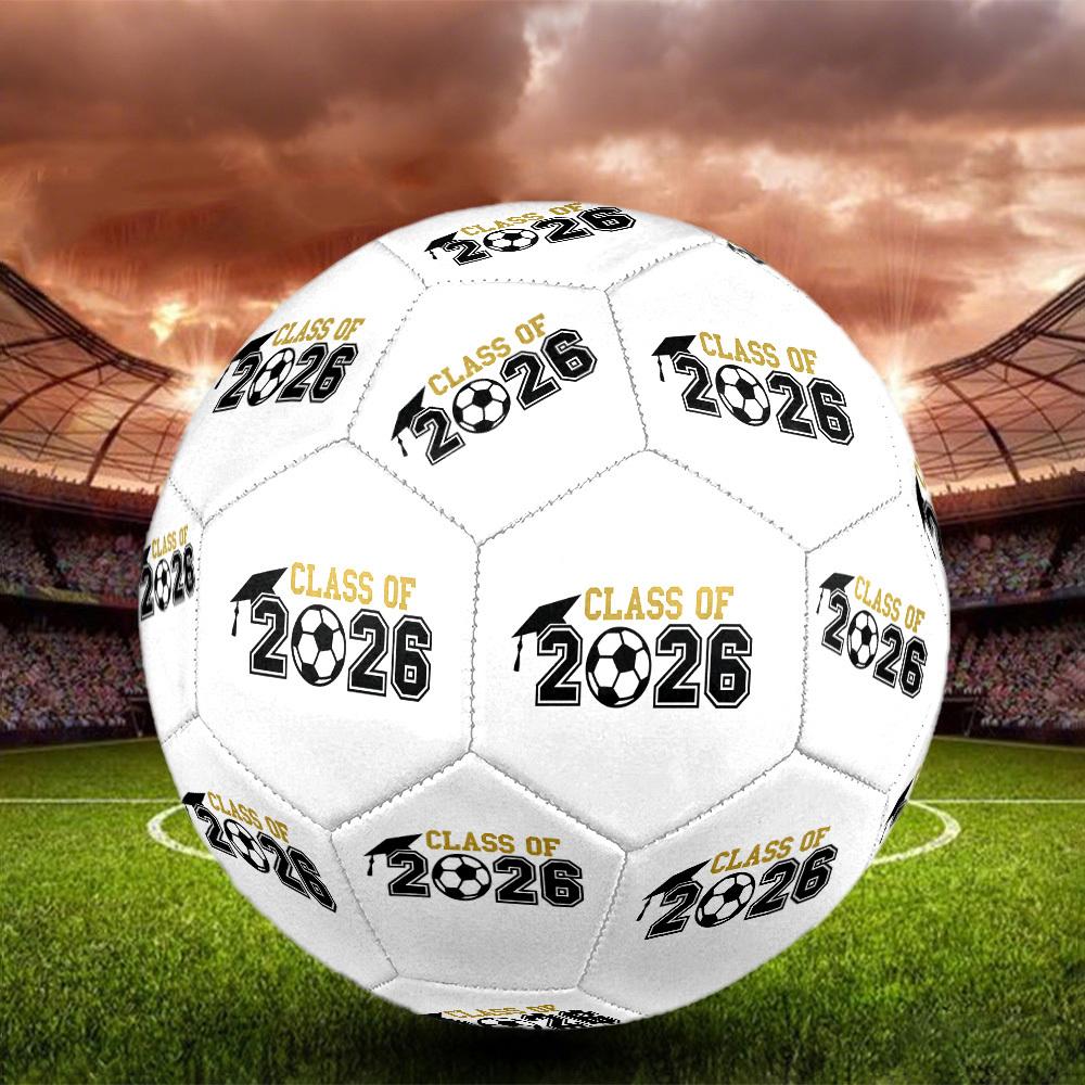 Class Soccer Graduation Size 5 Soccer Ball Machinestitched Indooroutdoor Universal Football Perfect Commemorative Gift For Soccer Lovers Luxury Gift