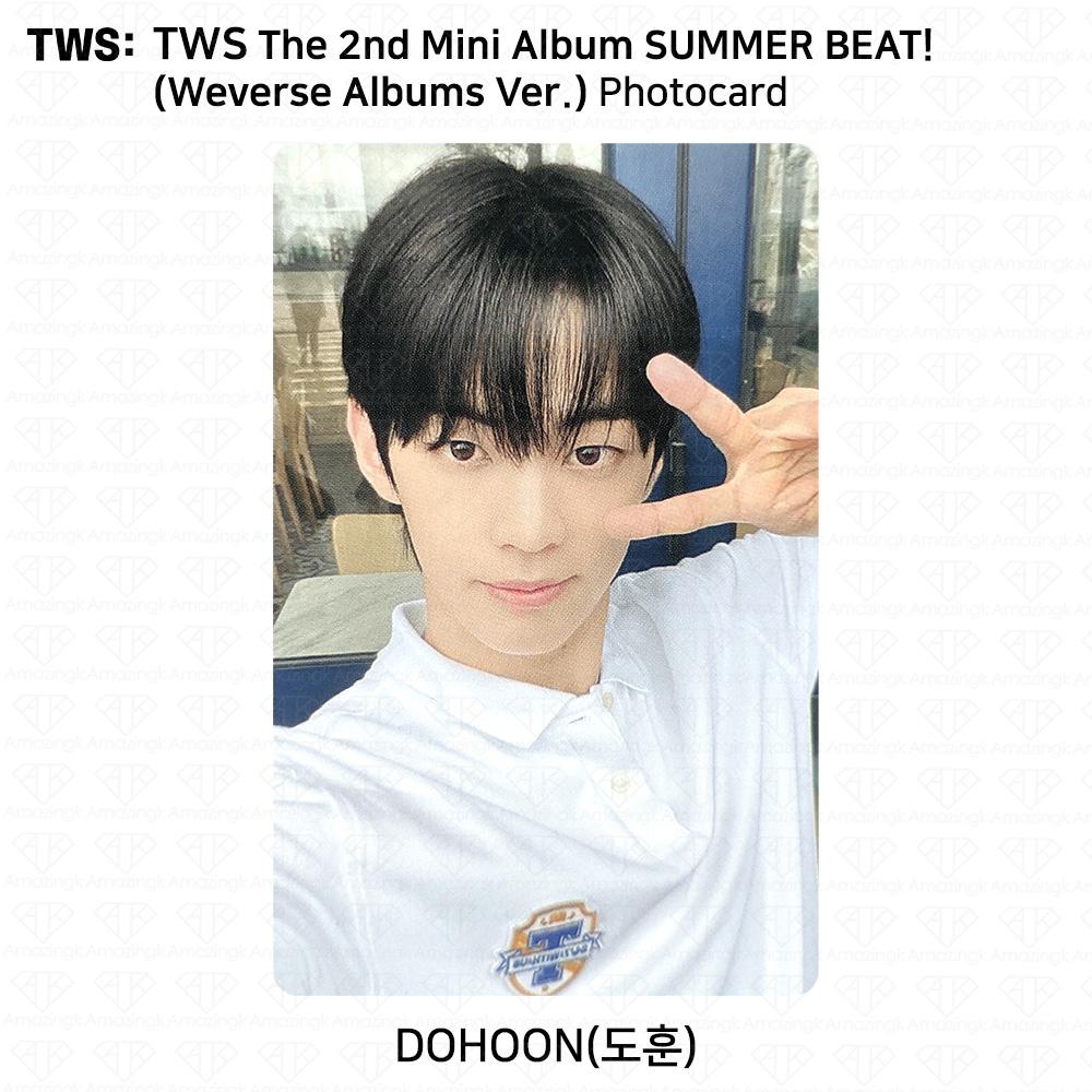 TWS The 2nd Mini Album SUMMER BEAT Official Photocard Shinyu Dohoon Jihoon KPOP