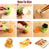 9pcs Stainless Steel Mini Cookie & Vegetable Cutter Set with Hand Guard - Star, Flower, Heart Shapes for Baking, Snacks, & Decorating.