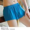 Soutong Loose Men Underpants Comfortable Ice Silk Stretchable Comfort Boxer Brief for Home
