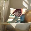 Anime Blue Box Pillow Case Fashion Square Pillowcase Bedroom Sofa Room Ins Decoration Leisure
