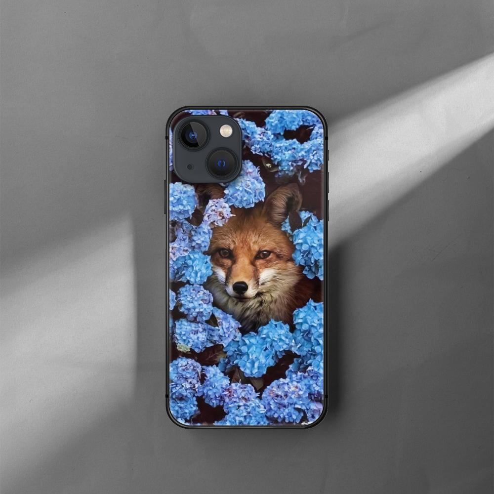 Чехол для телефона с милым животным лисы для iPhone Samsung Galaxy Redmi Xiaomi Oppo OnePlus Note SA 7 8 9 10 11 12 13 14 20 21 22 23 53 54 Pro Max Plus Ultra