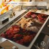 HYBXAXC Flowers fox Mouse Pad Large MousePad XXL PC Gaming Rubber carpet Lock Desk Mat Computer mouse Gamers phone work office