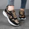Новая женская вулканизированная обувь Модная дышащая парусиновая обувь с круглым носком и низким верхом Женские туфли на платформе на плоской подошве Женские кроссовки