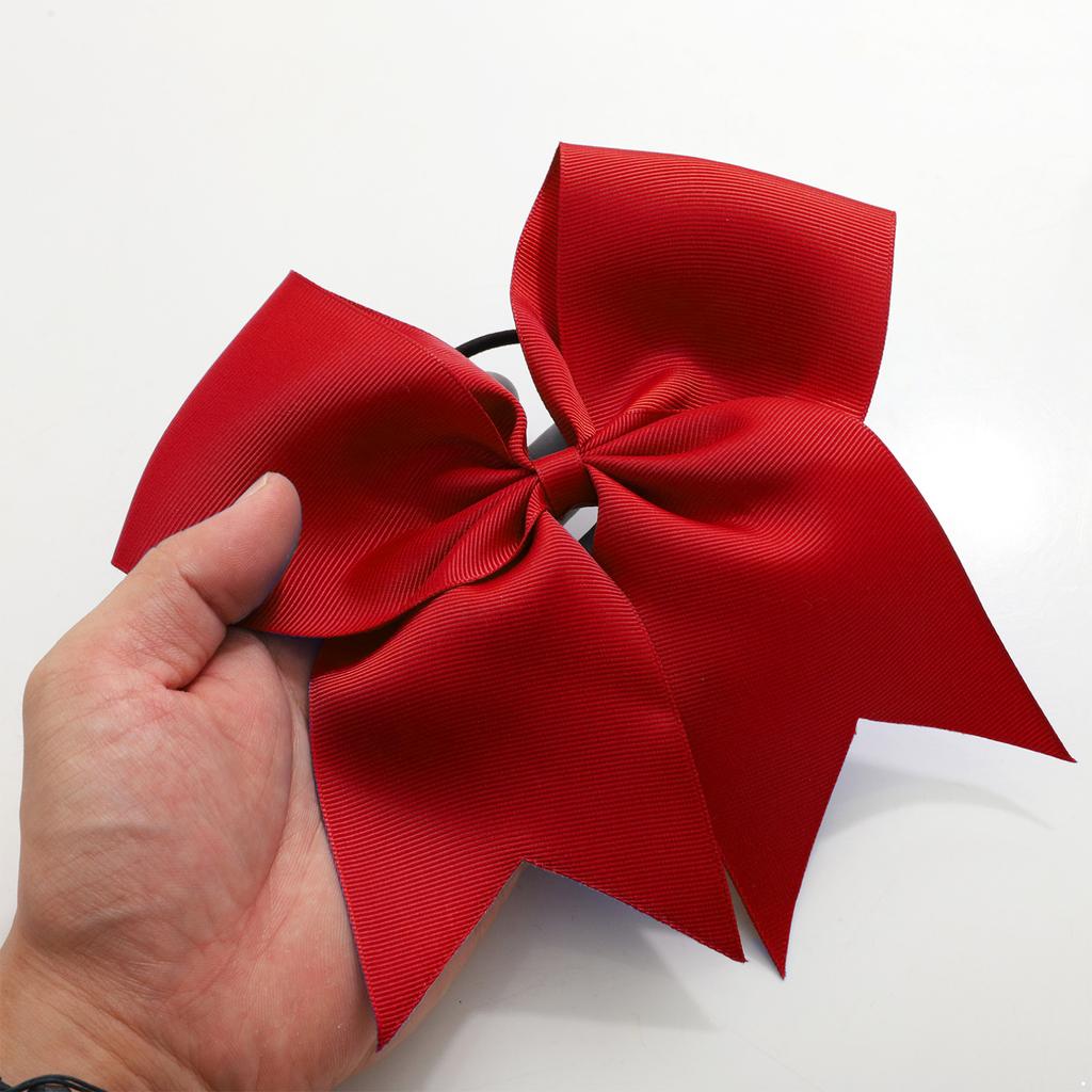 Kids Girls Shiny Cheerleading Costume Schoolgirls Dance Dress Uniform Complete Outfit with Pom Poms for Halloween Party