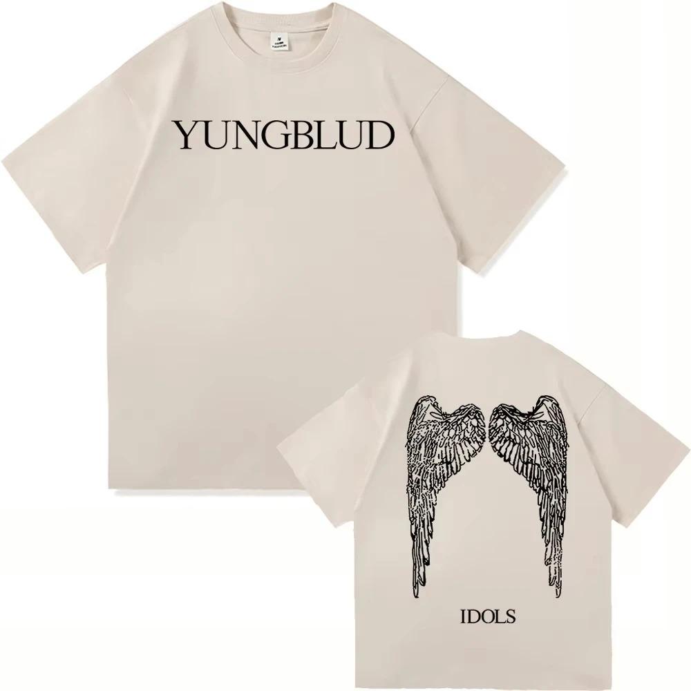 Yungblud Idols 2025 World Tour Wings TShirt Unisex New Fashion Hip Hop Aesthetic High Quality Cool Women And Unisex Tshirt