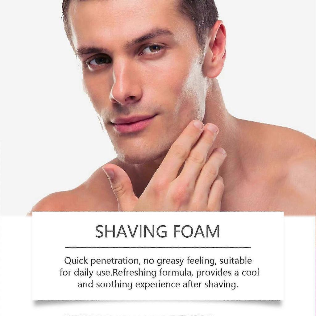 Hydrating Pre-Shave Foam for Smooth, Soothing Shave Suitable for All Razors