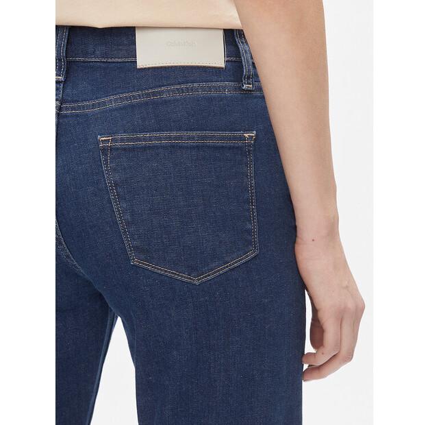 Джинсы Calvin Klein Mid Rise Slim - Mid Blue K20K206780 синий Slim Fit