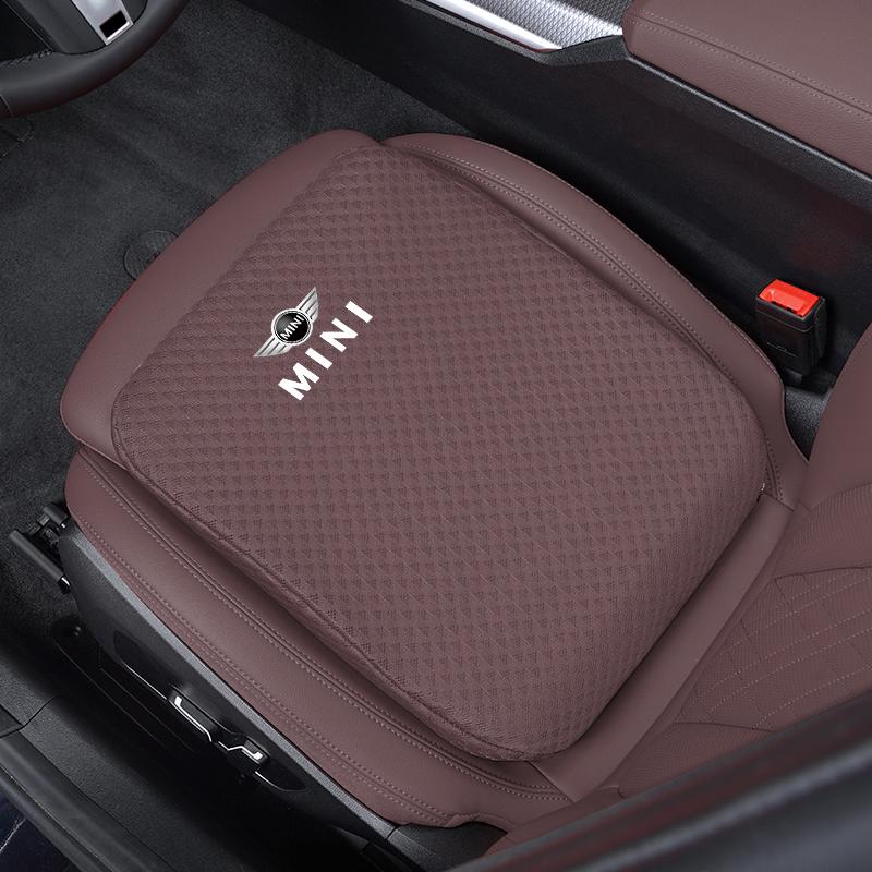 Чехлы на сиденья автомобиля MINI из ледяного шелка Подушка для увеличения высоты Аксессуары для MINI Cooper S Works JCW R55 R56 R50 R53 R60 R61 F55 F56. gzpxv22 45x