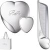 Расческа ReFa HEART MIRROR (Серебряный, Набор)