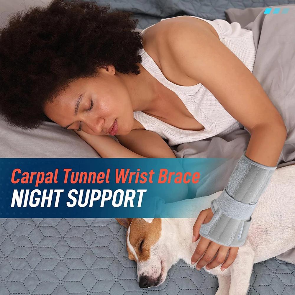 1PC Wrist Brace Night Support Splint for Carpal Tunnel Tendinitis Arthritis Pain Relief Stabilizer