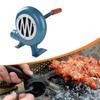 Air Blower Portable Hand Cranked Cordless Small Fire Manual for BBQ Hiking Outdoor Cooking