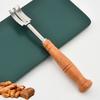 Нож для обрезки хлеба из нержавеющей стали, деревянная ручка, дугообразный нож для хлеба, кухонный разделитель теста, инструменты для выпечки