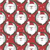 Gift Wrap - Santa Claus - Red - 50 Cm - 100 M - 80 Gr