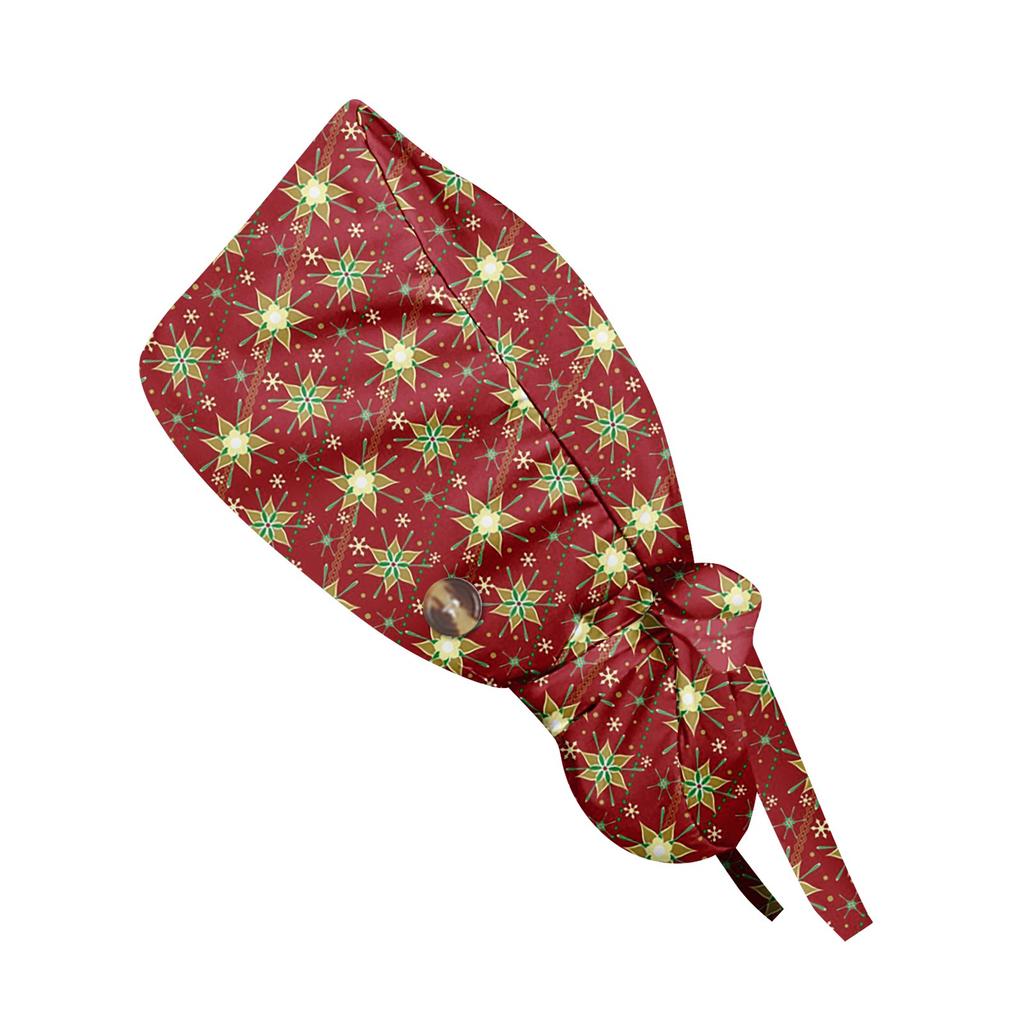 Модная рождественская рабочая кепка с принтом, повседневная женская кепка с хвостиком, кепка с повязкой, кепка Baotou