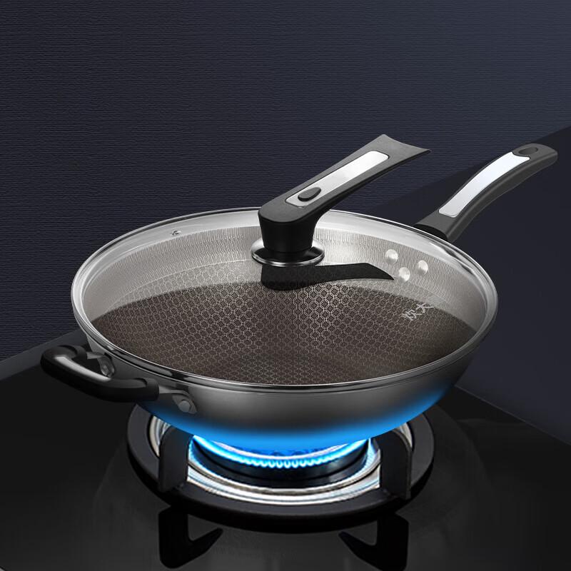 COOKER KING Вок из нержавеющей стали 304 с антипригарным покрытием