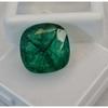 Natural Green Emerald Colombian 11-13 Ct Cushion Cut Fabulous Loose Gemstone
