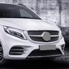 For Mercedes-Benz V-Class W447 V260 V250 2016 To 2020 Front Grille Bumper Racing Diamond Grill Tuning Accessories Body Kits