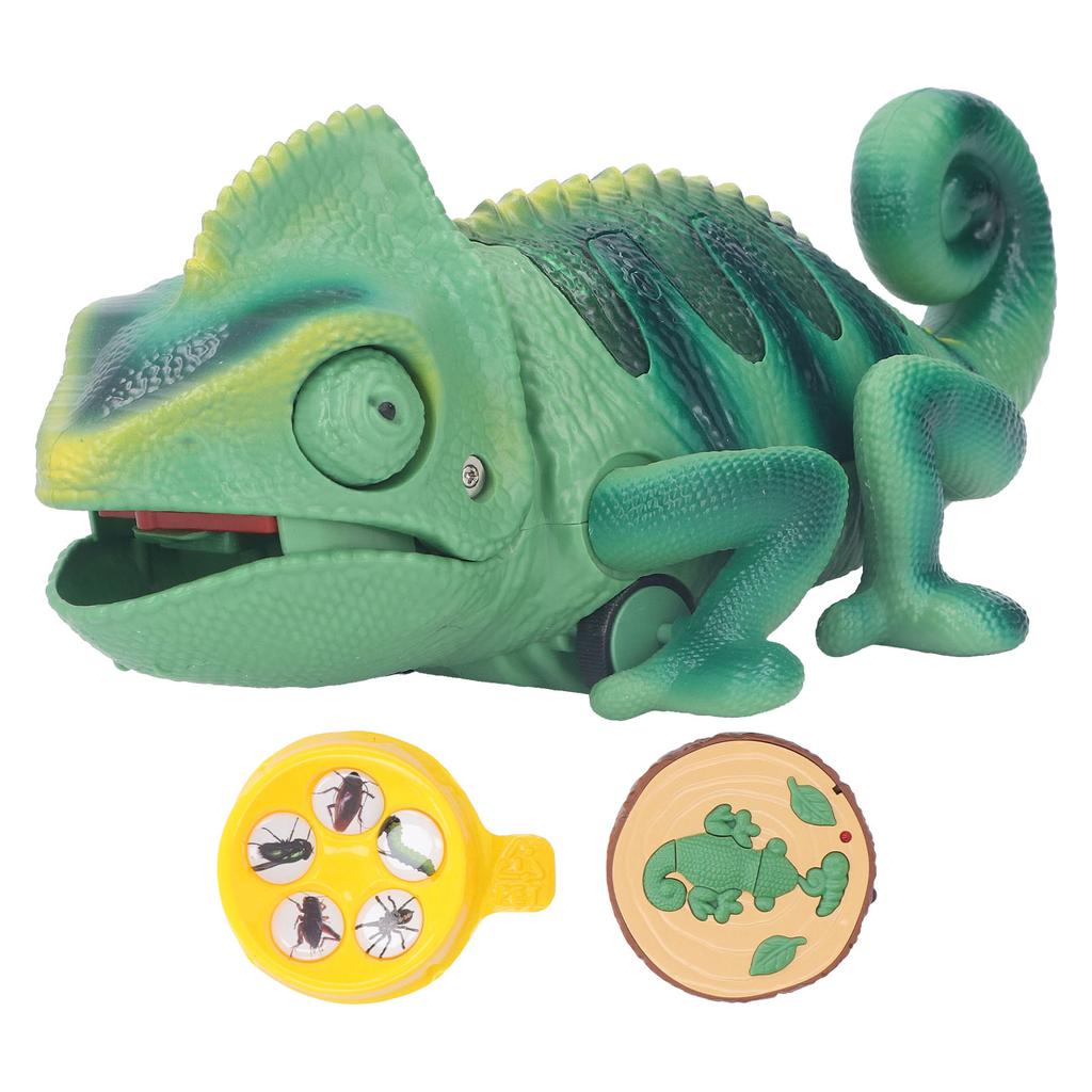 Remote Control Crawl Animal Toy Color Changing Light Lifelike Infrared Electronic RC Animal Toy for