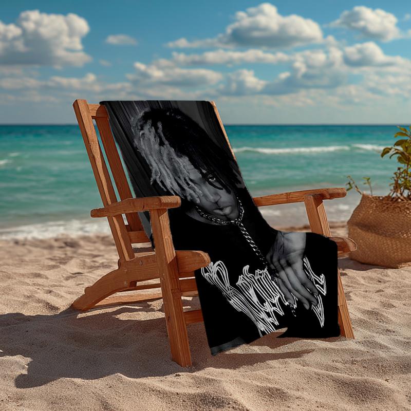 XXXtentacion Fashion Beach Towel: Ideal for Summer Adventures Soft, absorbent and quick drying suitable for swimming and bathing