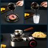 304 Stainless Steel  Frying Pan 120Ml/200Ml/300Ml Spill-Proof Mini Soup And Milk Pot Anti-Scald Kitchen Tools Accessories