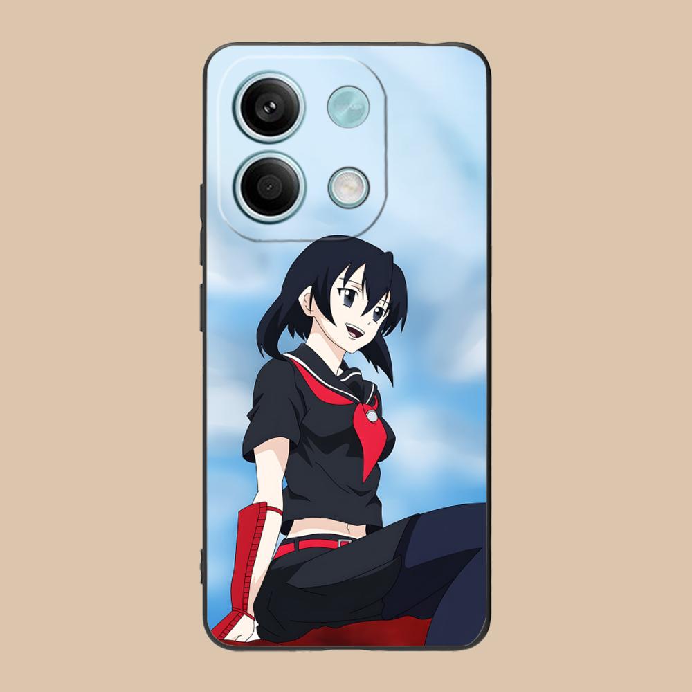 Матовый чехол из ТПУ Akame Kurome для мобильного телефона Xiaomi 15 14 13 12 Mi 11 T Ultra Lite Pro S X 5G, цветная печать