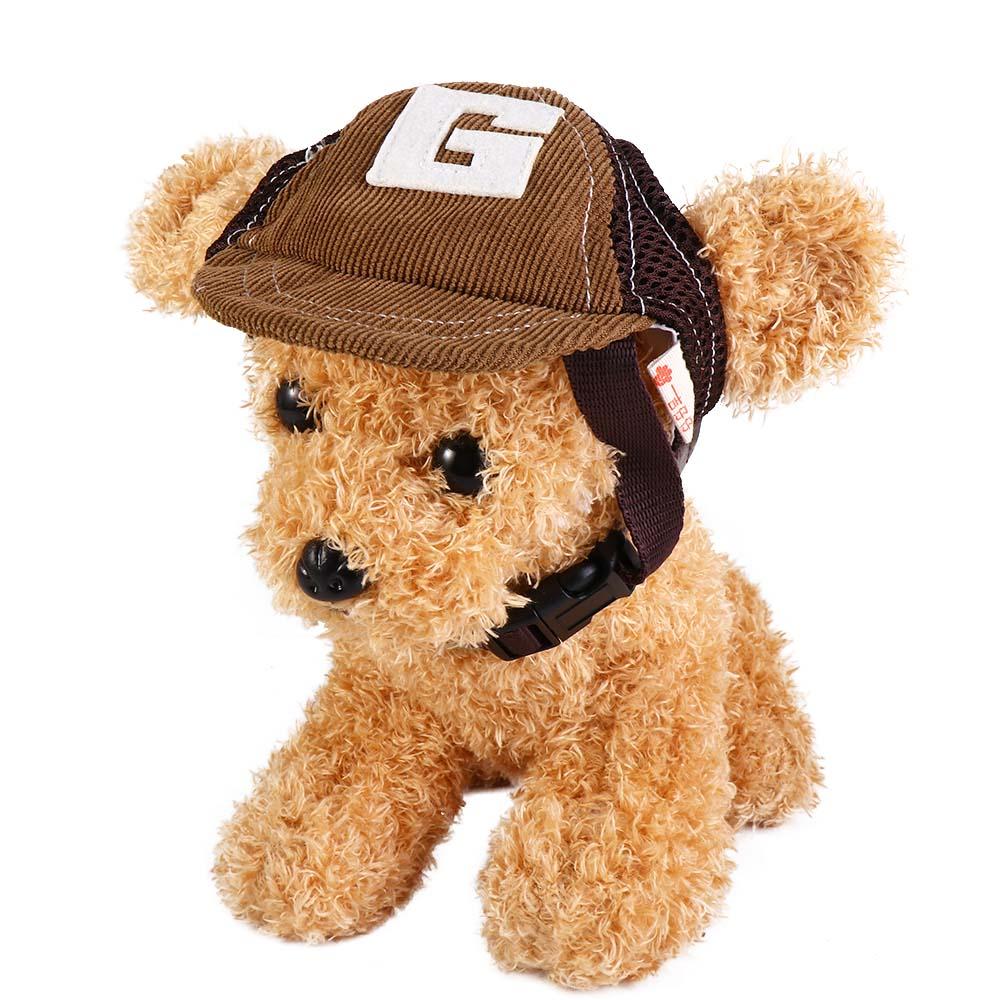 С отверстиями для ушей, для активного отдыха, дышащая сетчатая летняя шляпа, бейсболка для собаки, шляпа от солнца, аксессуары для питомцев