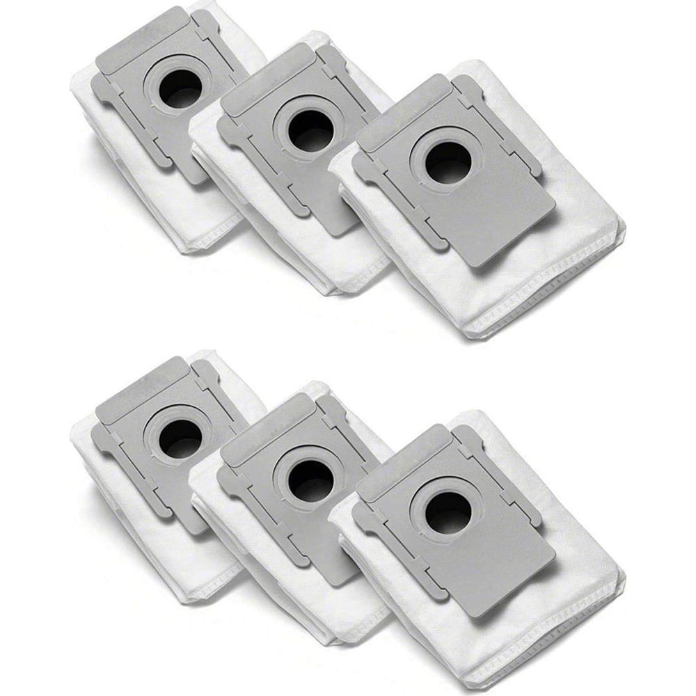 6 шт. Мешки для пыли для пылесоса iRobot Roomba i8+/i7/i7+/i6/i6+/E5/E6/E7 Запчасти для утилизации мусора