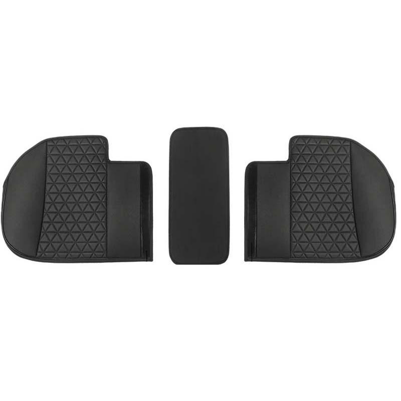 SEAMETAL Чехол на сиденье автомобиля Роскошный из искусственной кожи Чехол на сиденье автомобиля Подушка Протектор Коврик Для большинства автомобилей Седан Внедорожник и Хэтчбек