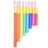 8Pcs Musical Sound Tube Set Plastic Interactive Educational Music Tube Percussion Instrument for Kid